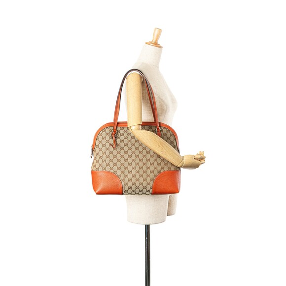 Auth Gucci Medium Gg Bree Dome Tote #169971G71B - Picture 12 of 12